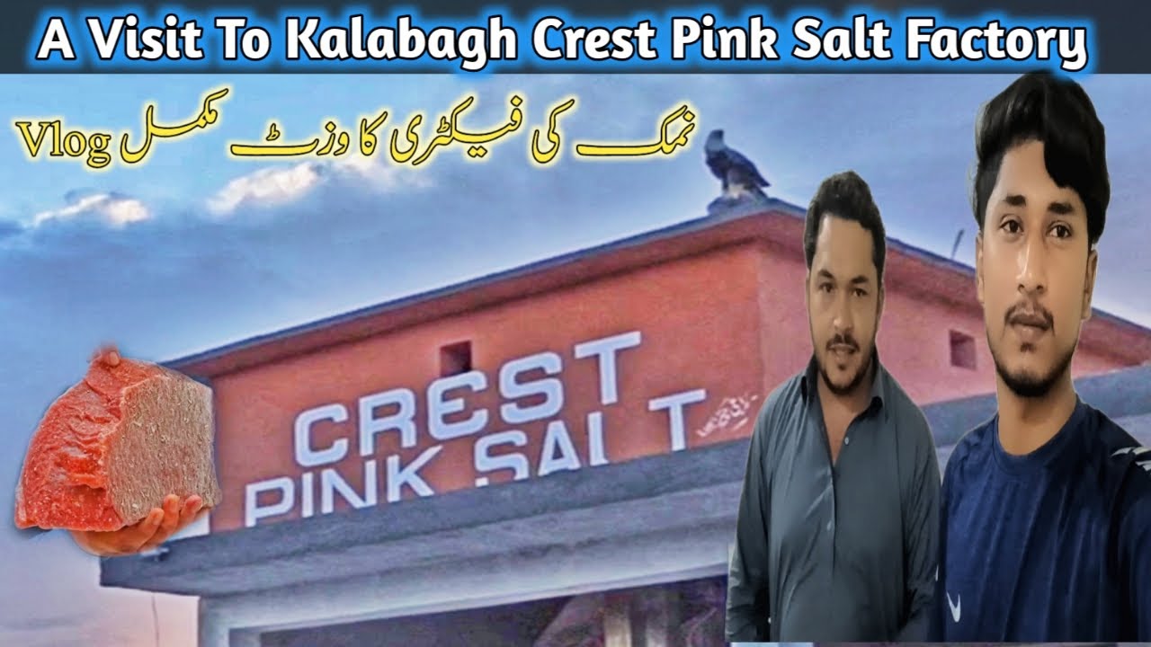A visit To Kalabagh Crest Pink Salt Factory|Kalabagh Salt factory|Crest Pink Salt Factory