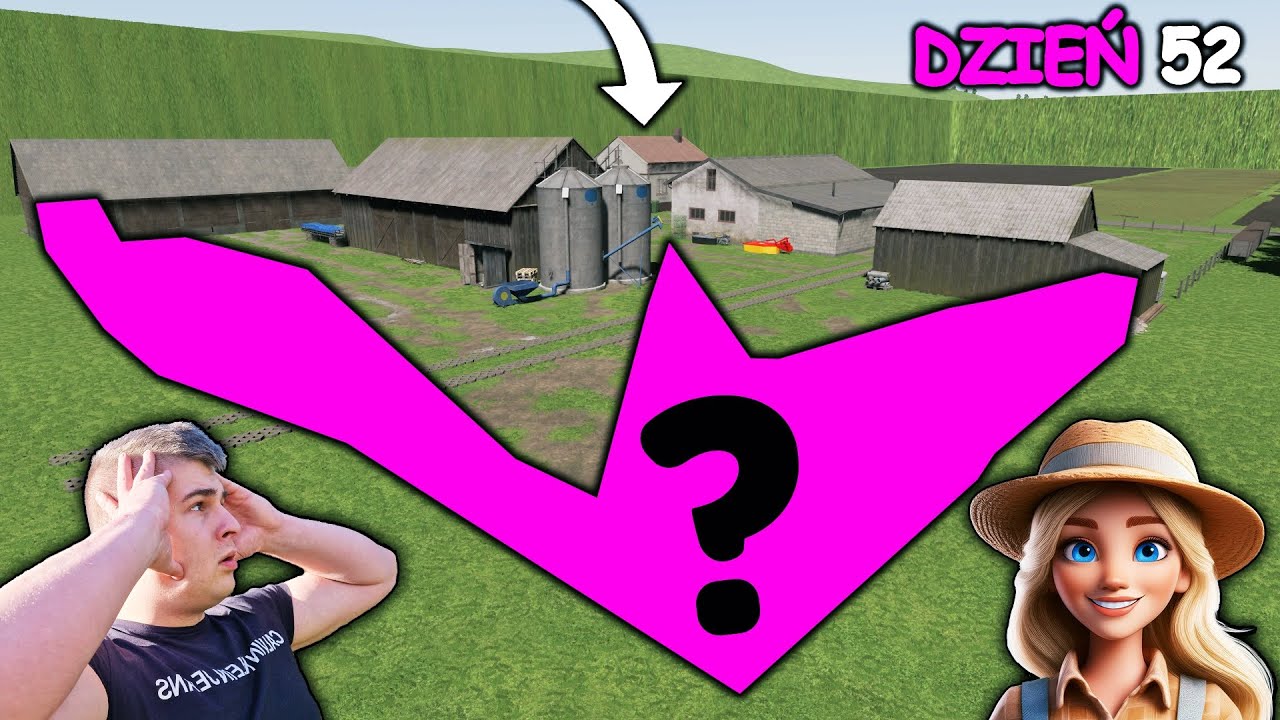 FINAŁ BUDOWY GOSPODARSTWA😍 ZOABCZCIE SAMI TO GOSPO😱 TWORZĘ NOWE POLE🚜〔 UWIĘZIENI W DZIURZE 〕52