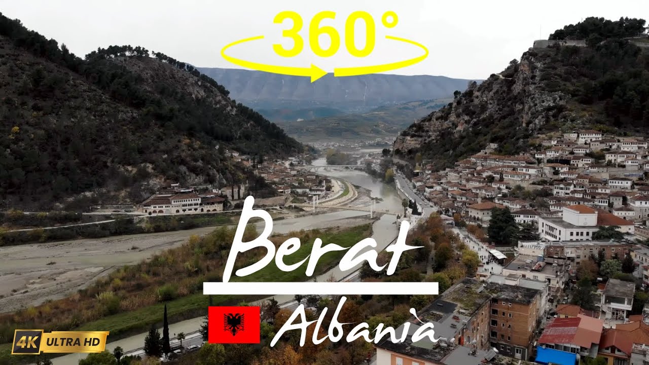 Explore Berat , Albania in 360 VR | Virtual Walking Tour of the UNESCO City