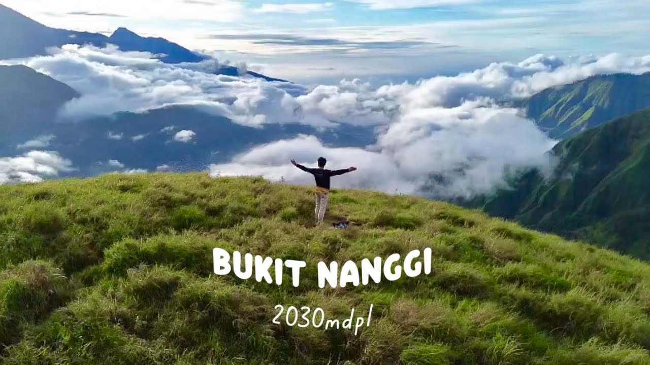 BUKIT NANGGI | bukit tercantik dengan air terjun dan sabana terindah