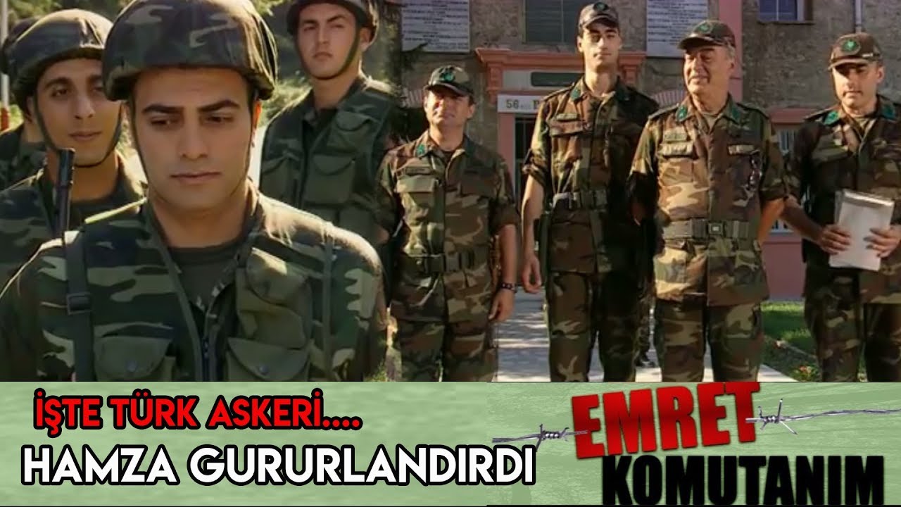 HAMZA ÖYLE BİRŞEY YAPTI Kİ, ALBAY ÖDÜLLENDİRDİ - Emret Komutanım