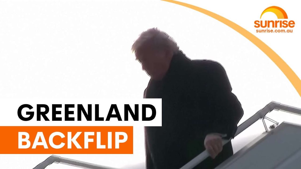 Trump backtracks on Greenland threats after Davos | Sunrise
