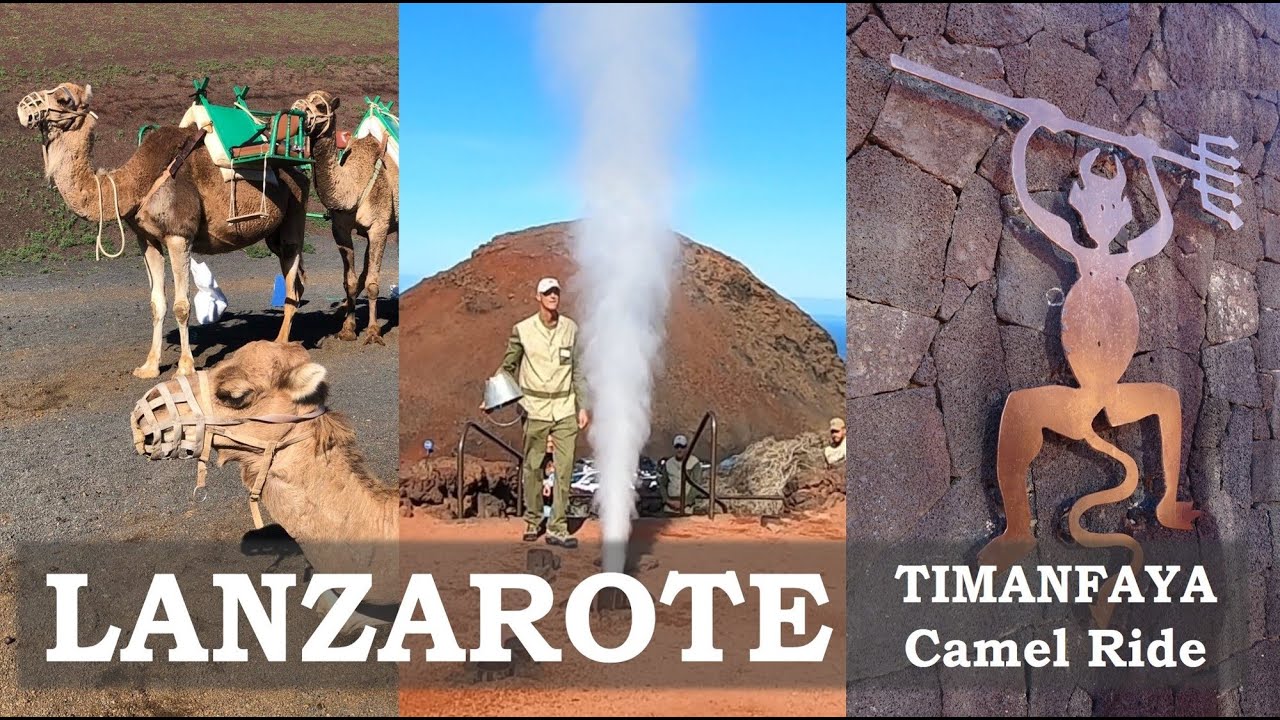 LANZAROTE 2022 - Timanfaya le Parc des Volcans - balade Dromadaire
