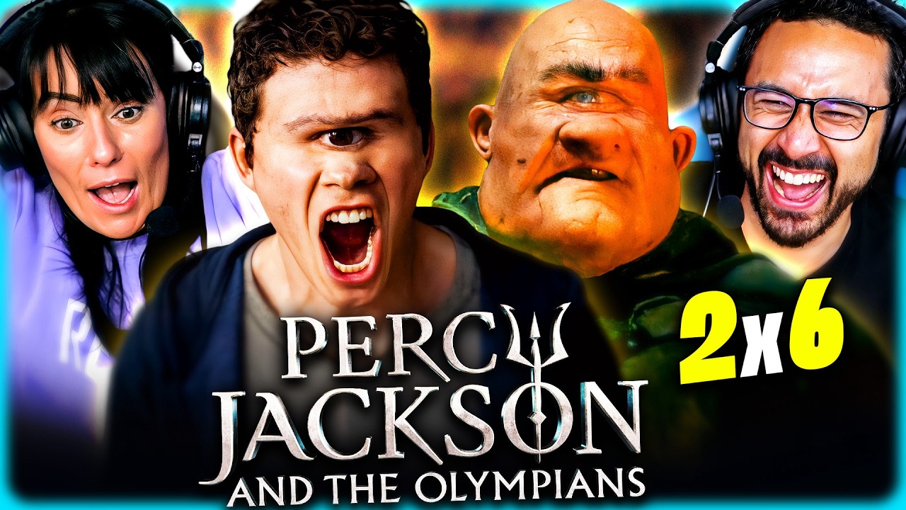 PERCY JACKSON Season 2 Episode 6 REACTION!! Disney+ | Sea of Monsters | Olympians