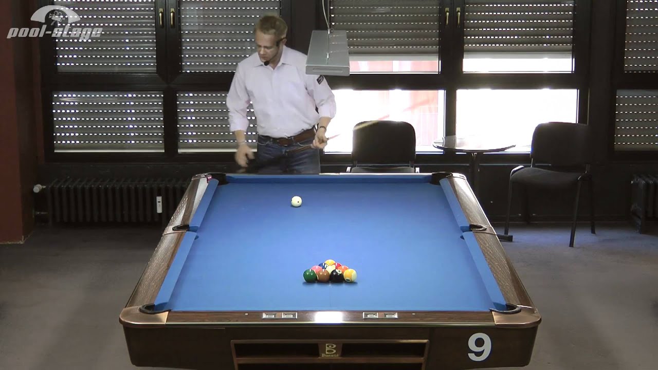 10-Ball-Break, Ralph Eckert, Pool Billard Training