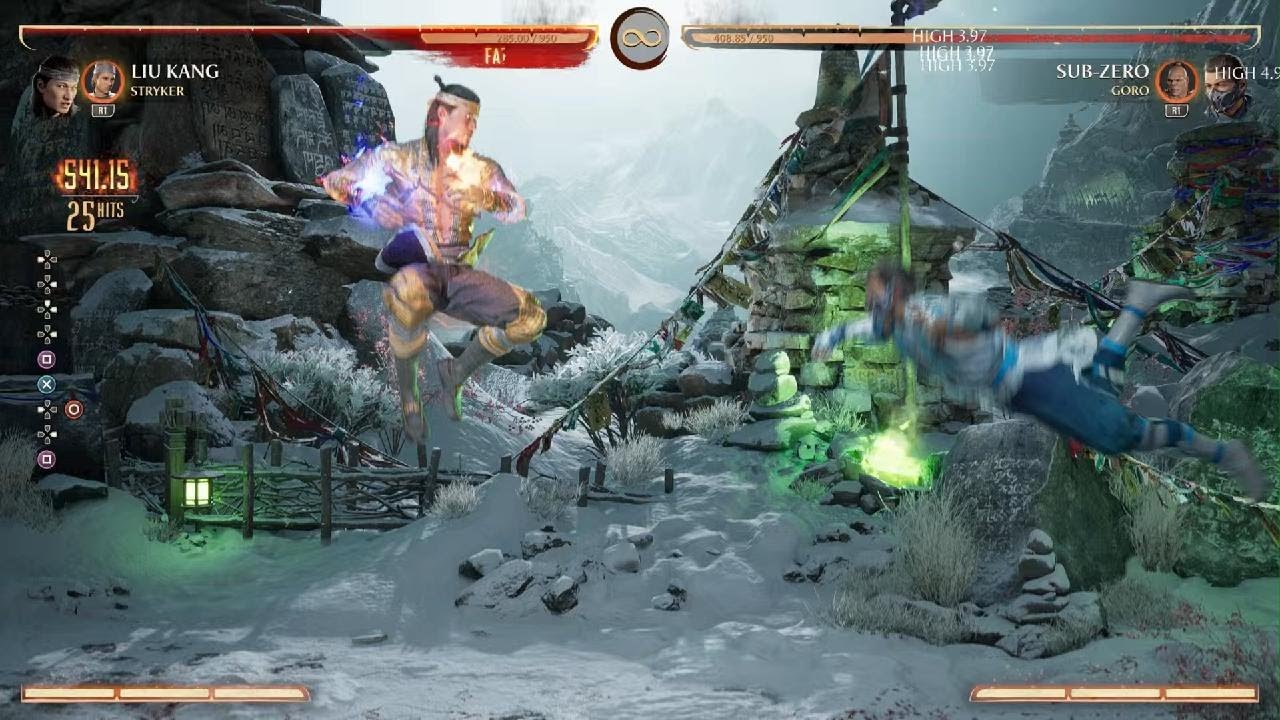 54% Combo with liu stryker (1 bar)