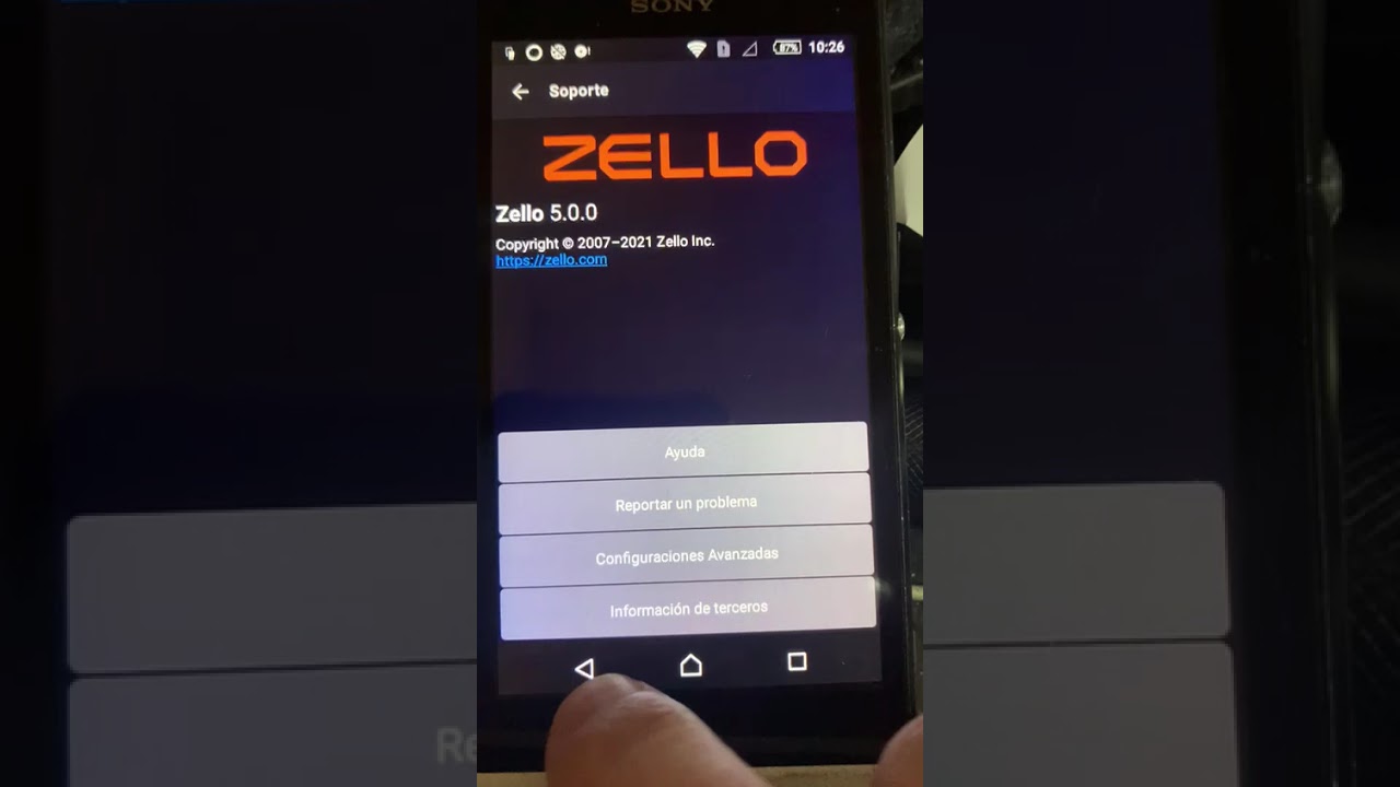SOLUCION PARA APLICACION ZELLO POR CAMBIOS EN LA PLATAFORMA 2025