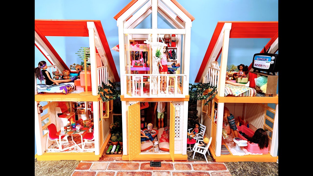 1970s Barbie Dreamhouse decorating tour