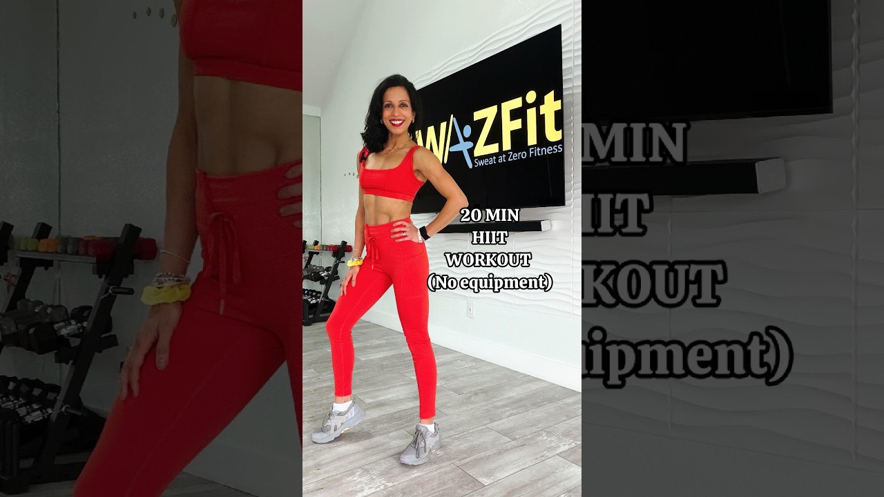 20 Minute No Equipment HIIT Workout
