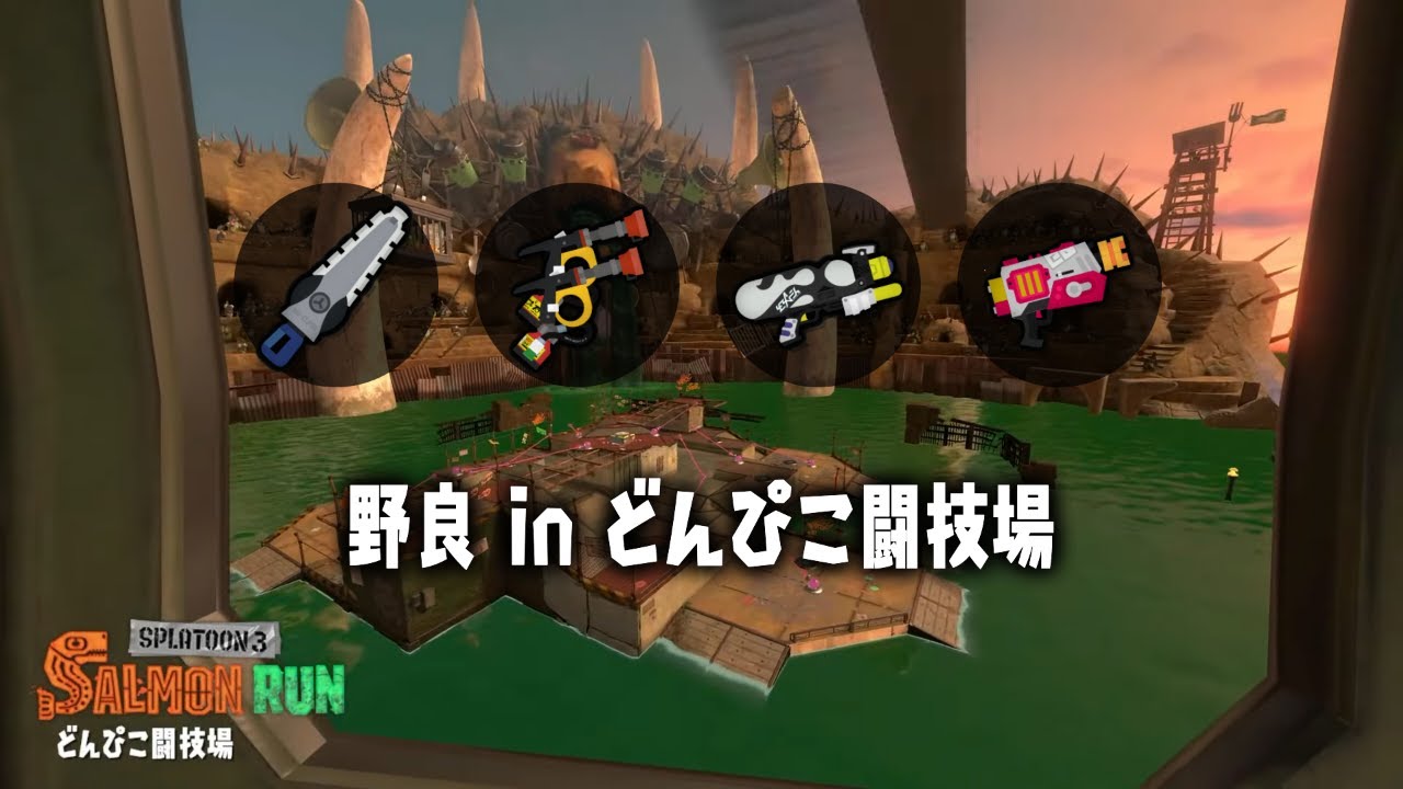 【サーモンラン】開幕闘技場野良