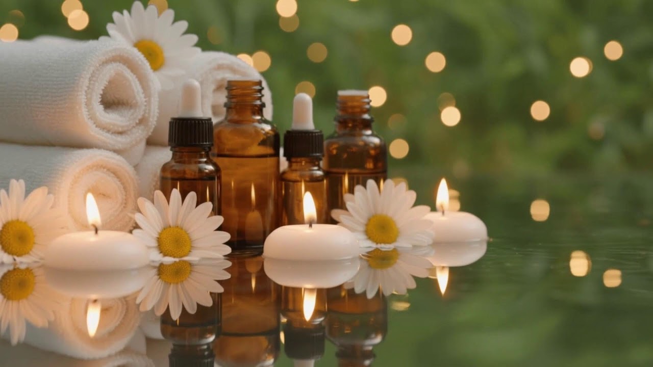 Best Mental Care | Relaxing Music🌹 Water Sound, Spa Music,Meditation 87