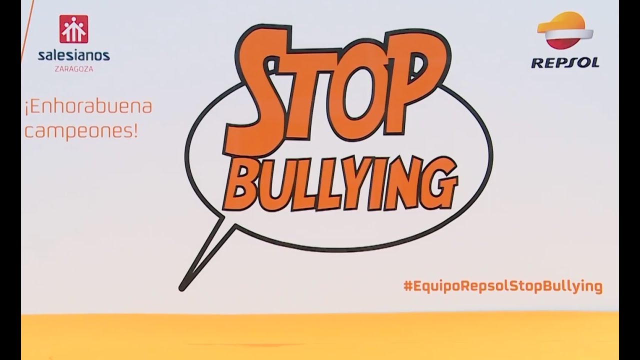 El Equipo Repsol contra el Bullying en el Colegio Salesianos de Zaragoza #EquipoRepsolStopBullying