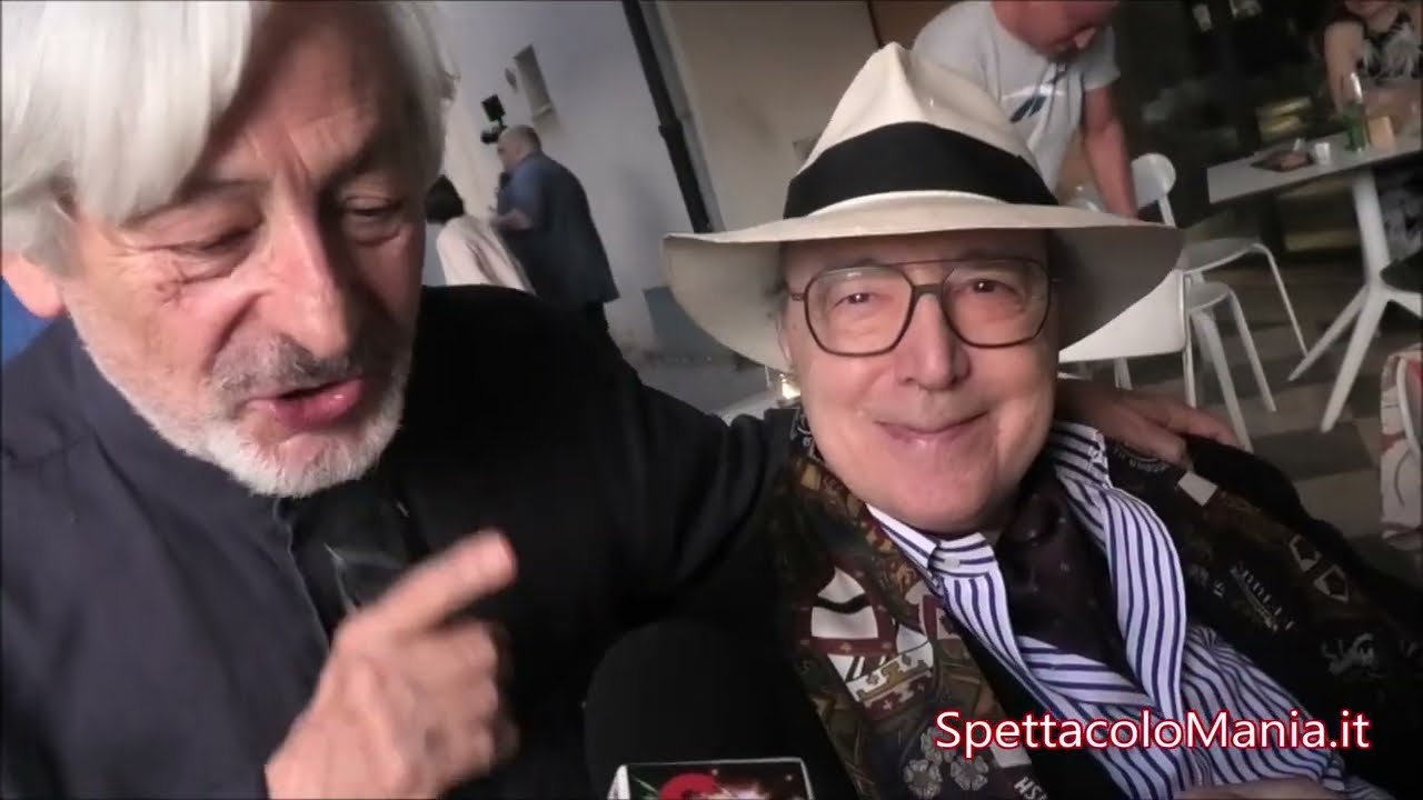 Leo Gullotta e Pier Francesco Pingitore alla Pellicola D'Oro: videointervista