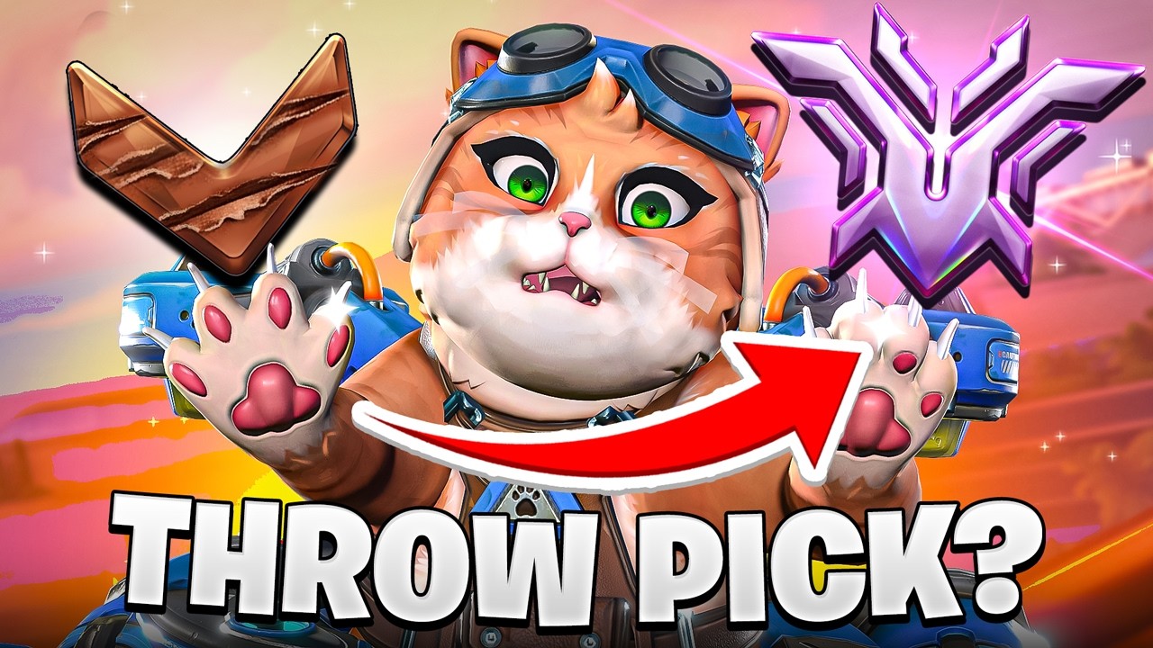Jetpack Cat Educational Unranked To Champion (Full Series Overwatch)