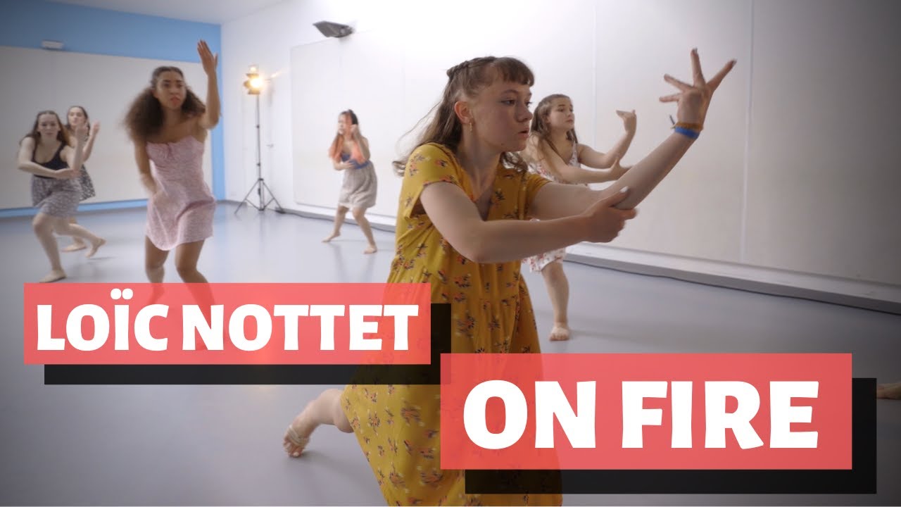 Loïc Nottet - On Fire / Lyrical Jazz - Marine Buron / Etincelle