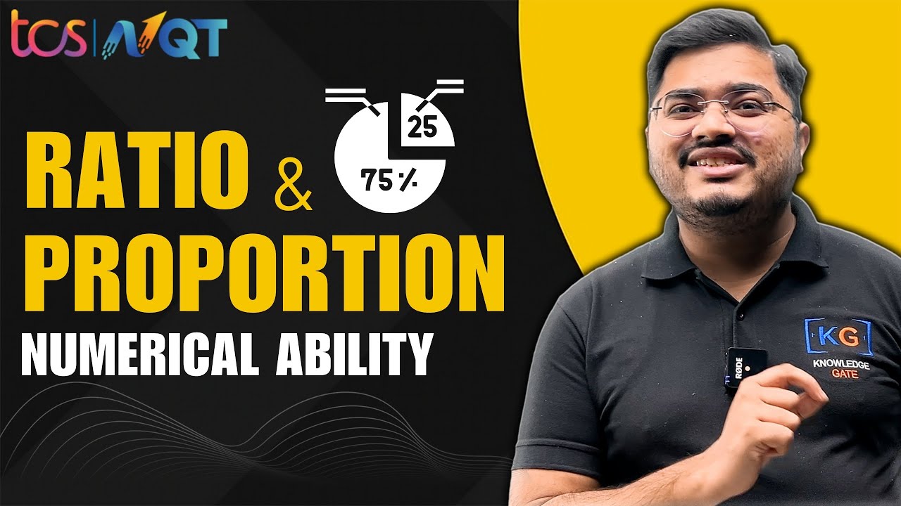TCS Numerical Ability Questions on RATIO & PROPORTION | TCS 2025 Preparation