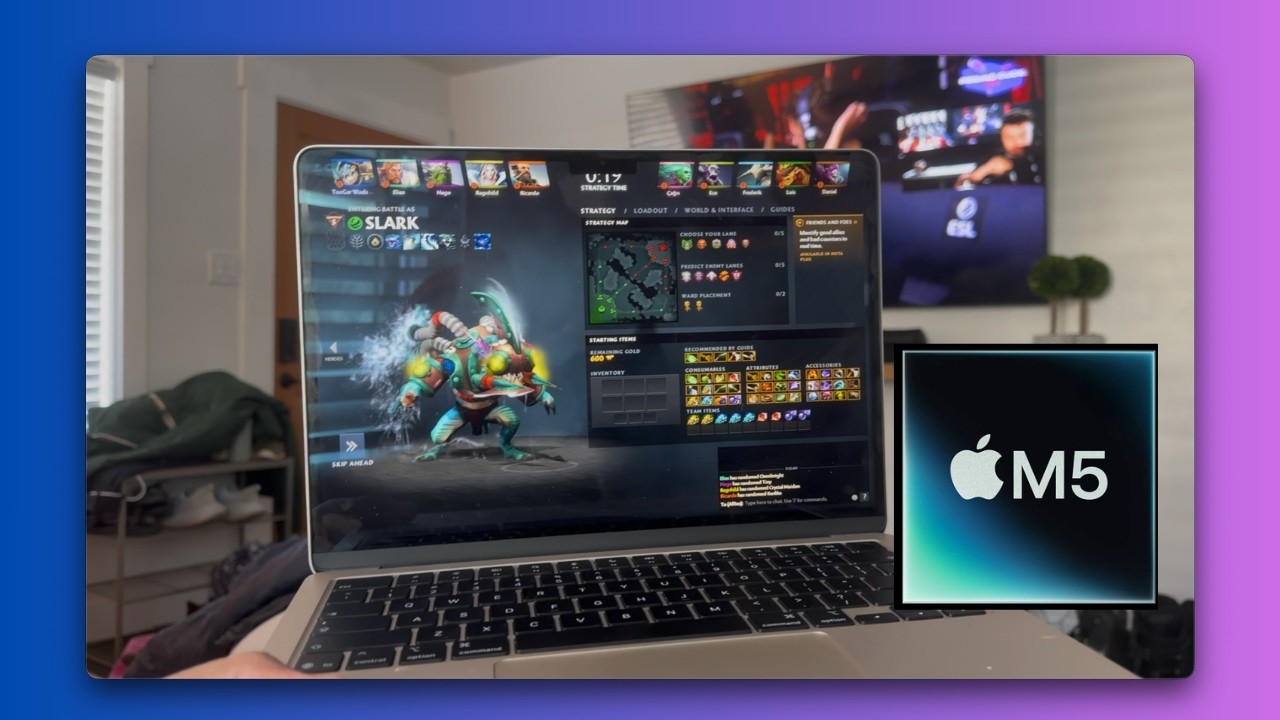 M5 MacBook Air MOBA Gaming Test: Dota 2 & League of Legends (60 FPS?)
