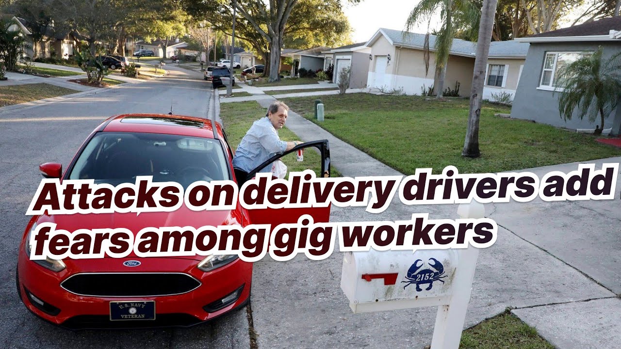 Instacart driver shot, Uber-Eats dismembered , Gig workers on edge.