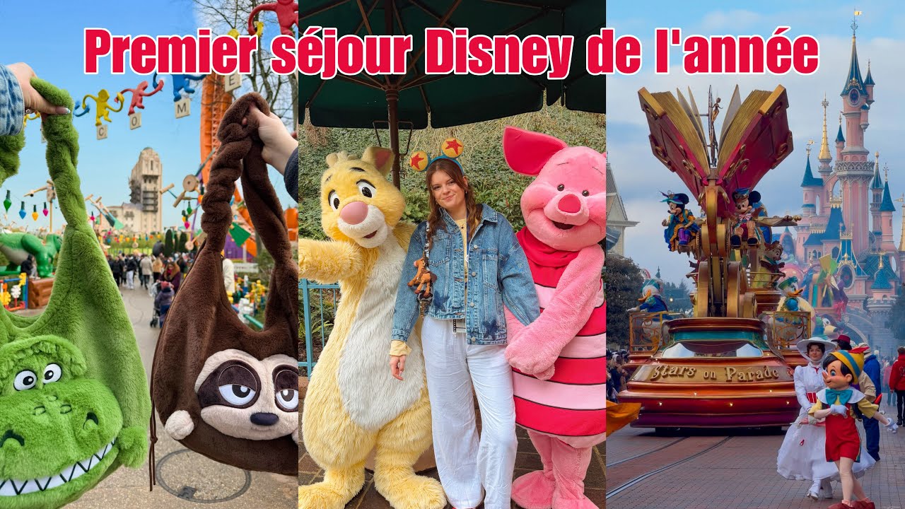 Premier séjour Disney de 2026 ✨Ouverture de pins mystère, retour de Buzz l’Éclair & meet personnages