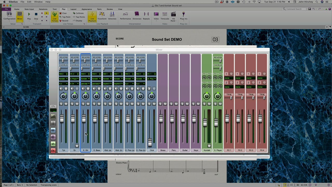 Sibelius Tutorial: Using Kontakt, or any other VI for Playback in Sibelius Ultimate