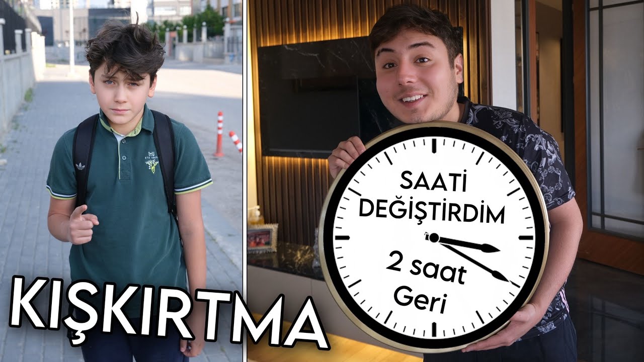 KUZEYE BÜYÜK KIŞKIRTMA !! OKULA ERKEN GÖTÜRDÜM (KÖPEK KOVALADI)