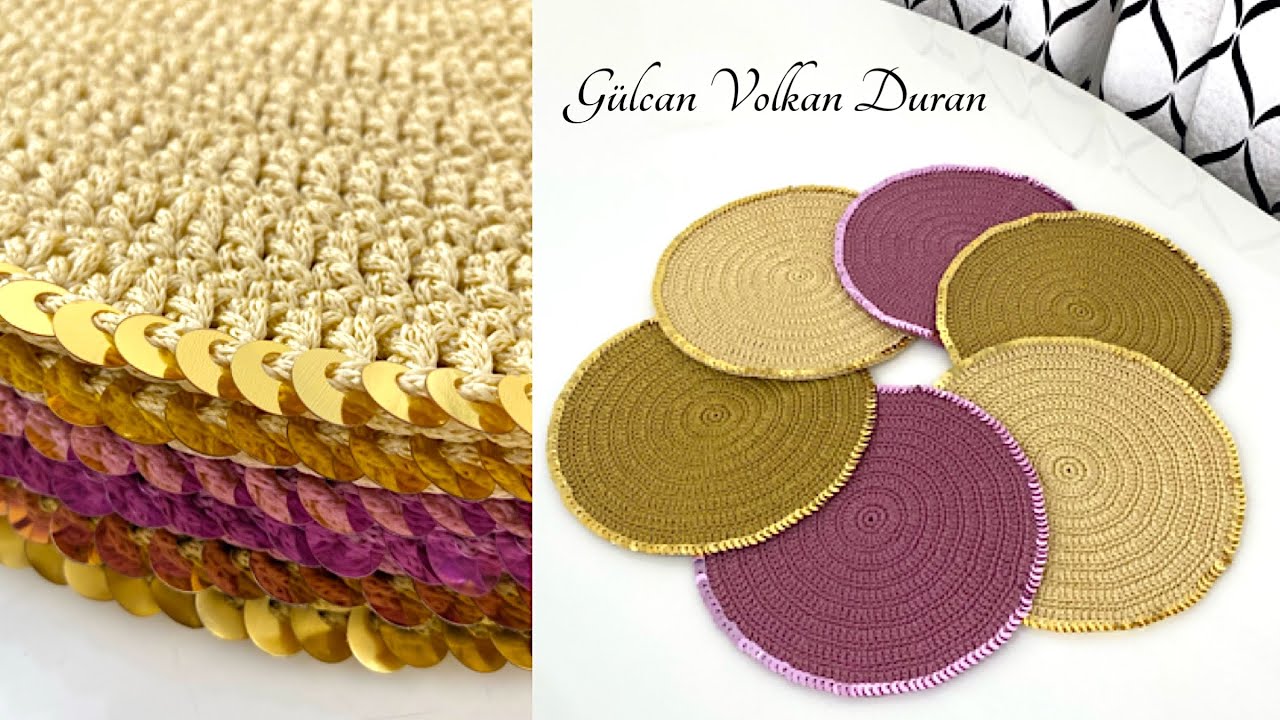 PULLU Polyester Makrome İple Örgü Amerikan Servis / Supla Yapımı -Detaylı Anlatım ✨