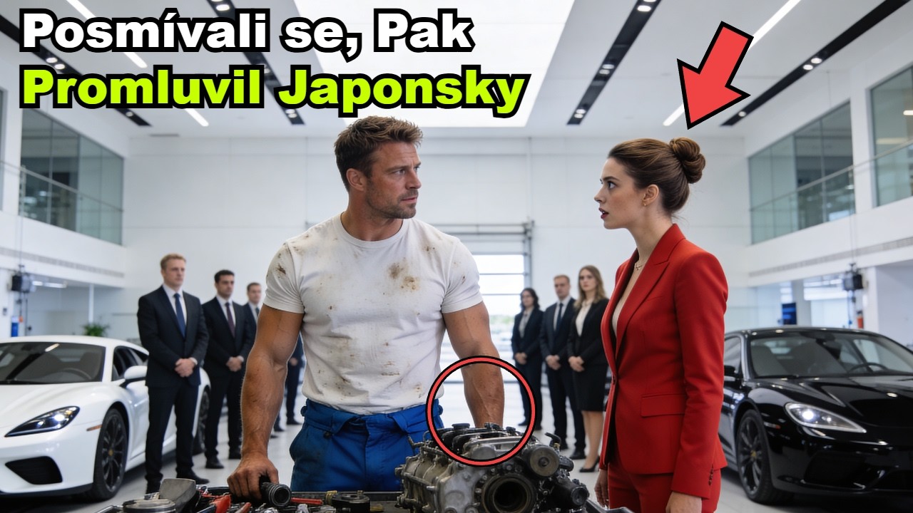 Posmívali se Chudému Automechanikovi. Táta Samoživitel Pak Promluvil Japonsky a Šokoval Miliardáře..