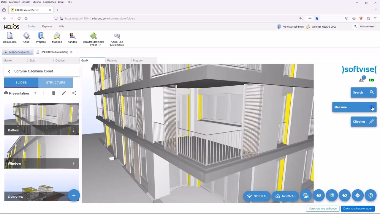HELiOS 2024 | SP1: Integration of the Cadmium Viewer into the HIS