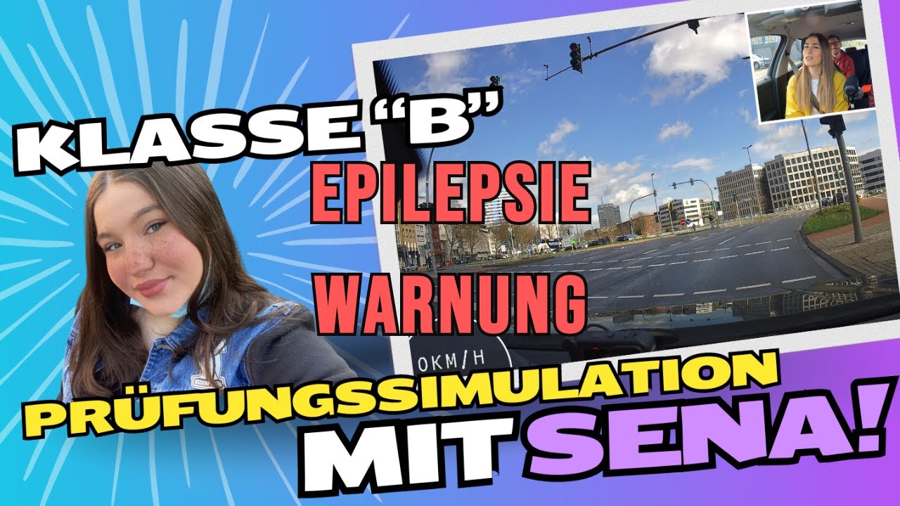 Epilepsie Warnung! Klasse B Prüfungsvorbereitung, mit Sena, Duisburg Neudorf #fahrschule