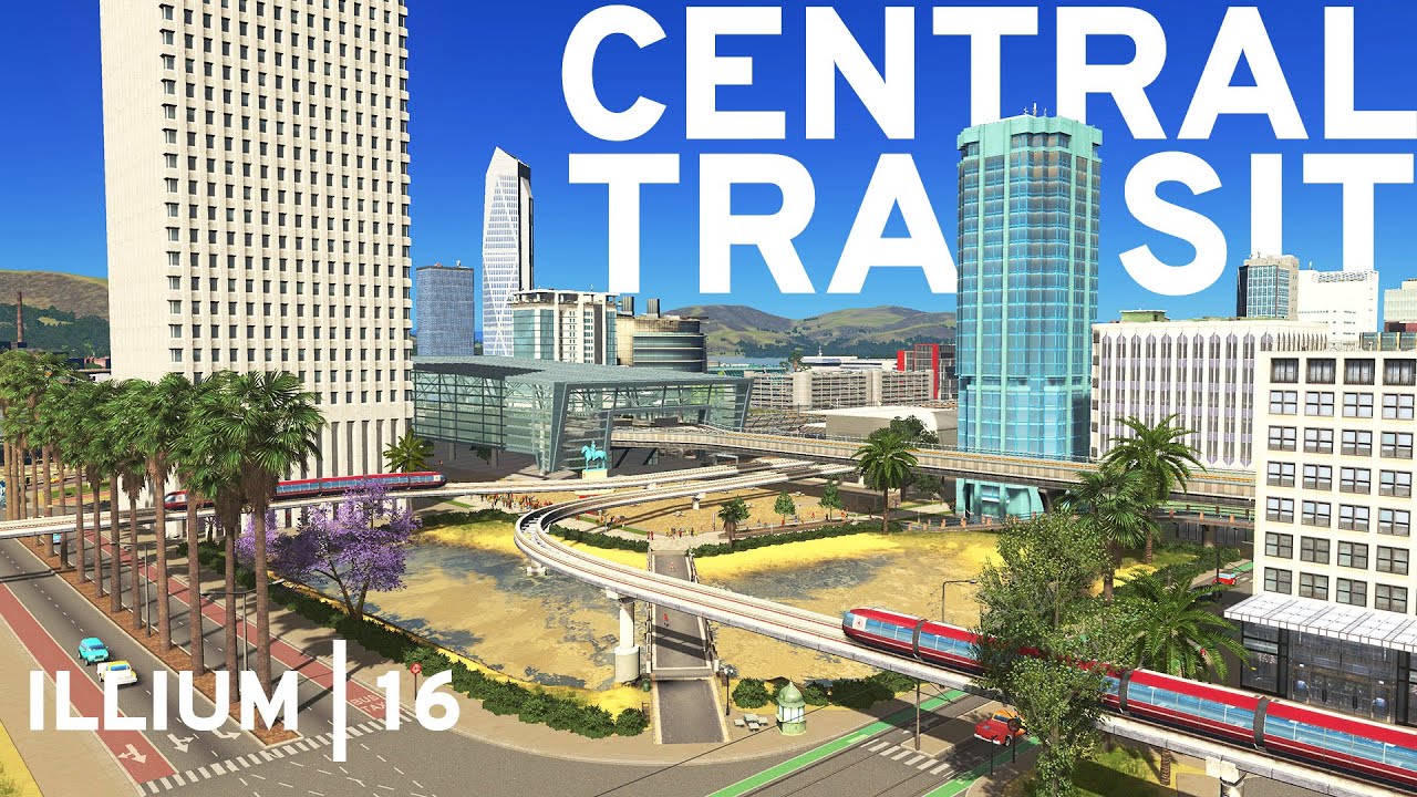 Building A Central Transit Terminus In Cities 1!