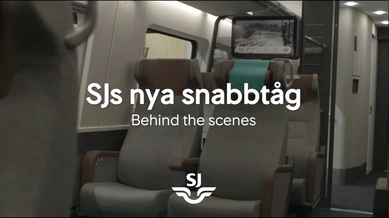 SJs nya snabbt&aring;g - Behind the scenes