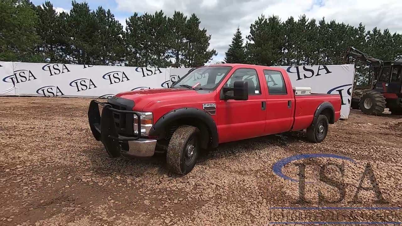 Lot 2066: 2008 Ford F250SD 4 Door Pickup Will Be Sold At Auction!