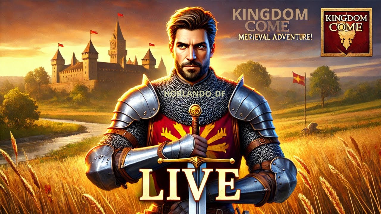 Kingdom Come: Deliverance Legendado pt-br  AO VIVO - Aventura Medieval Épica! |