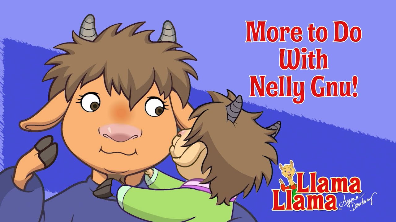 Nelly Gnu Cartoon Compilation | Llama Llama