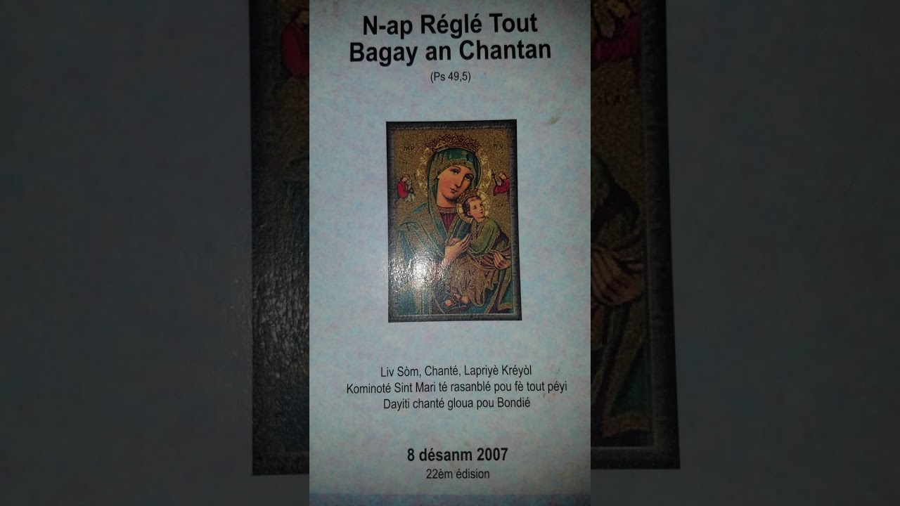 Manifikat Chant Catholique En Creole