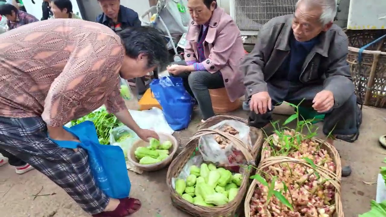 纯逛市集 Wandering the bazaar