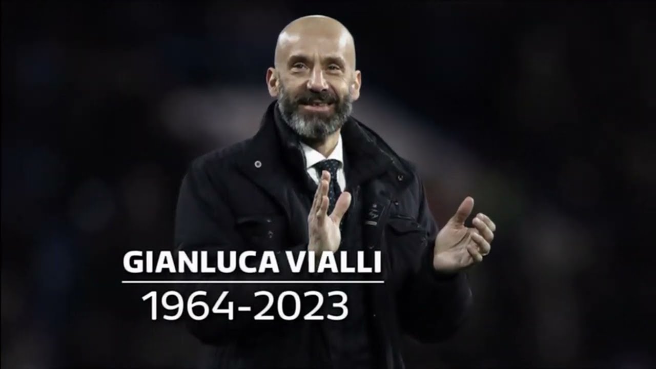 Gianluca Vialli passes away (1964 - 2023) (Italy) - BBC & ITV News - 6th January 2023