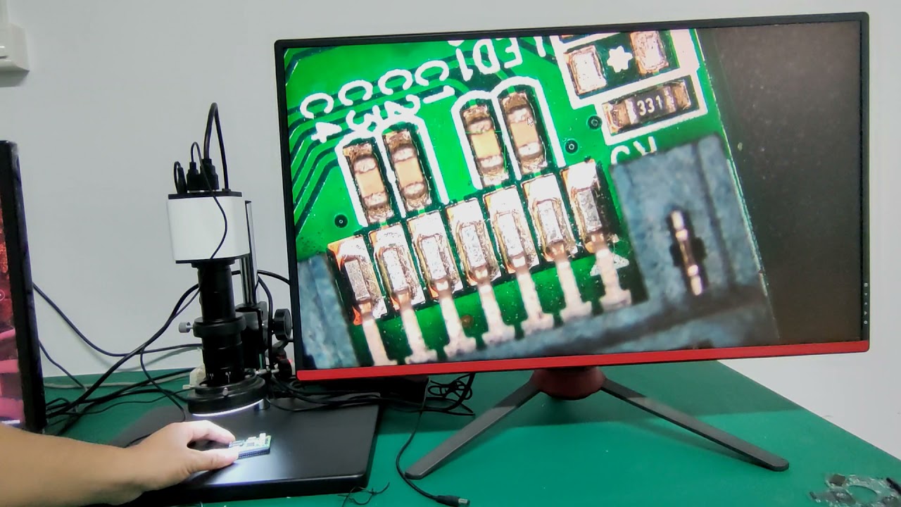 Lapsun Auto Focus Focal 1080P 60FPS HDMI & USB Video Synchronous Output Industry Microscope Camera