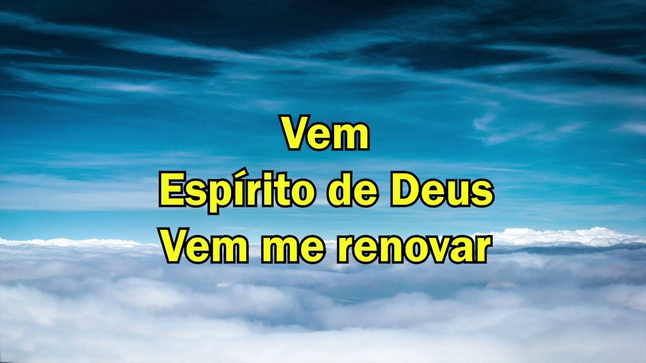 Vem Espirito de Deus legendado - Sérgio