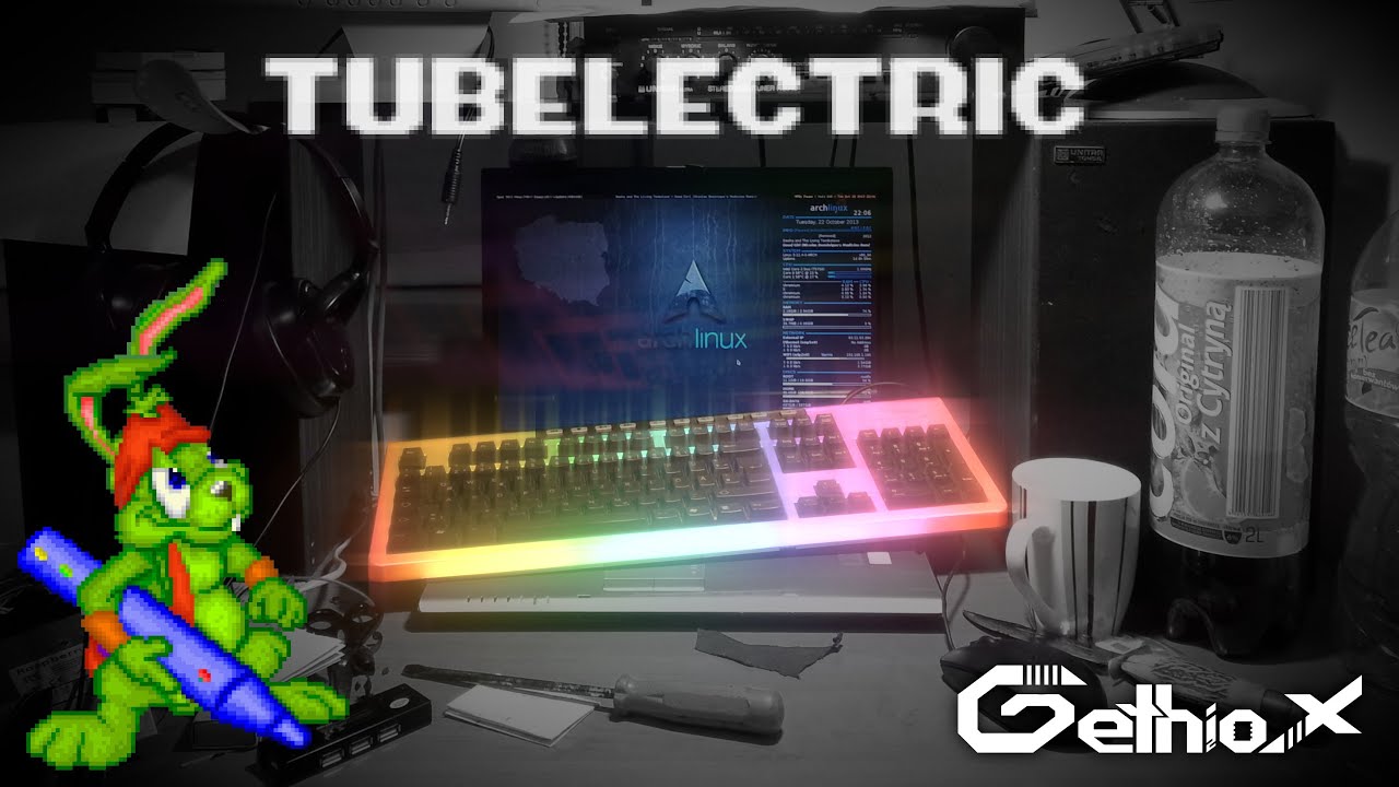 Tubelectric - computer keyboard cover