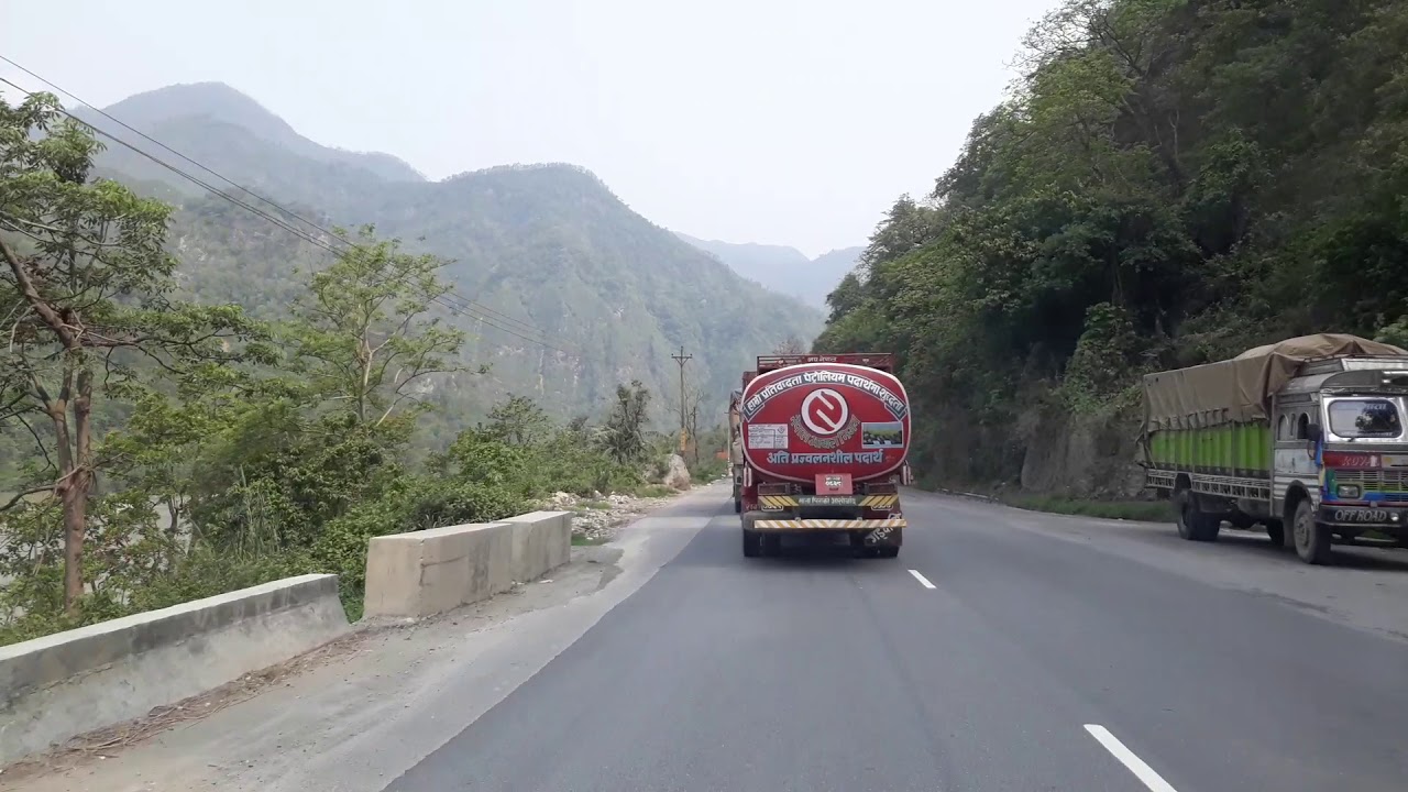 Narayanghat-Mugling road after completion of construction.