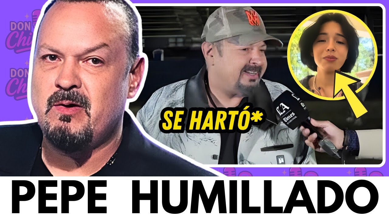 PEPE AGUILAR HUMILLADO ROMPE EL SILENCIO Y DEFENDE A ÁNGELA POR EL HATE: “VA A HABLAR MÁS SU ARTE”