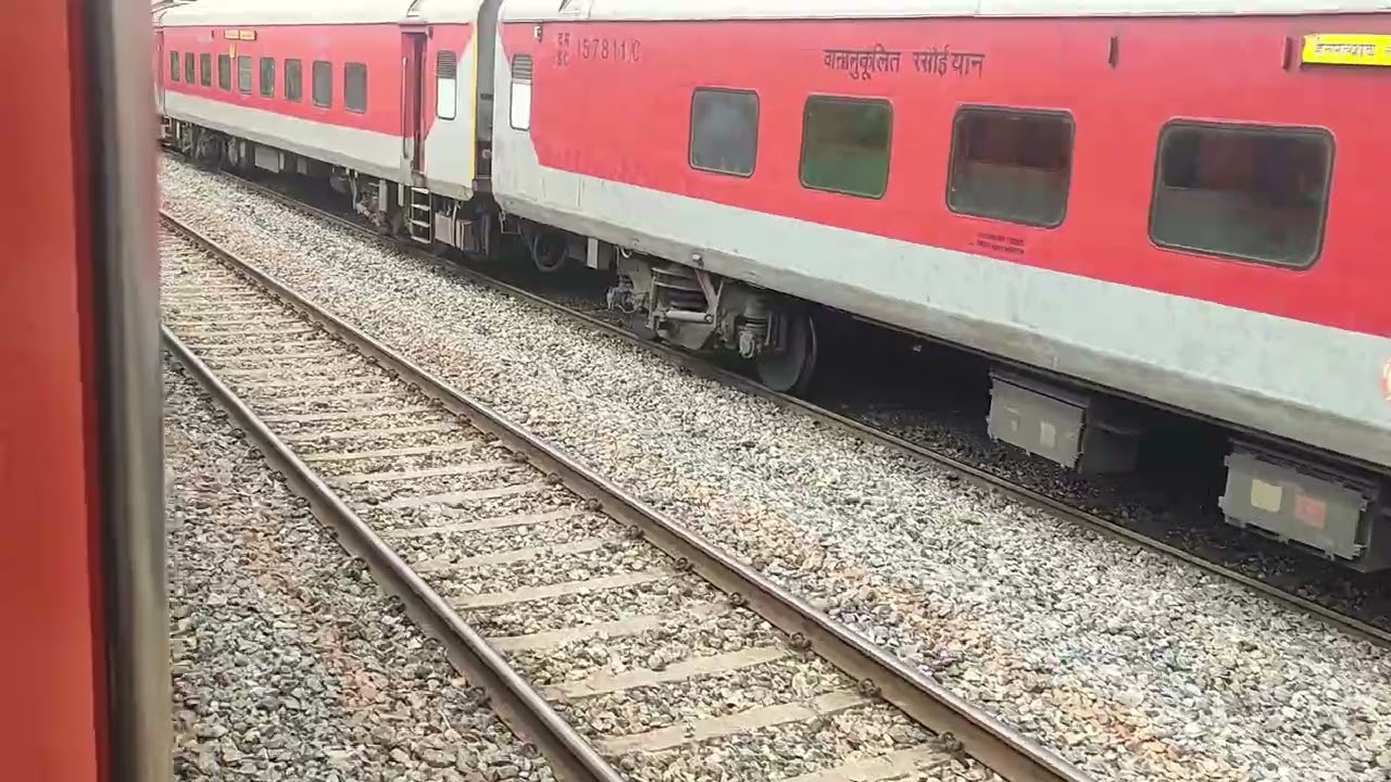 Secunderabad Rajdhani Express Journey Compilation