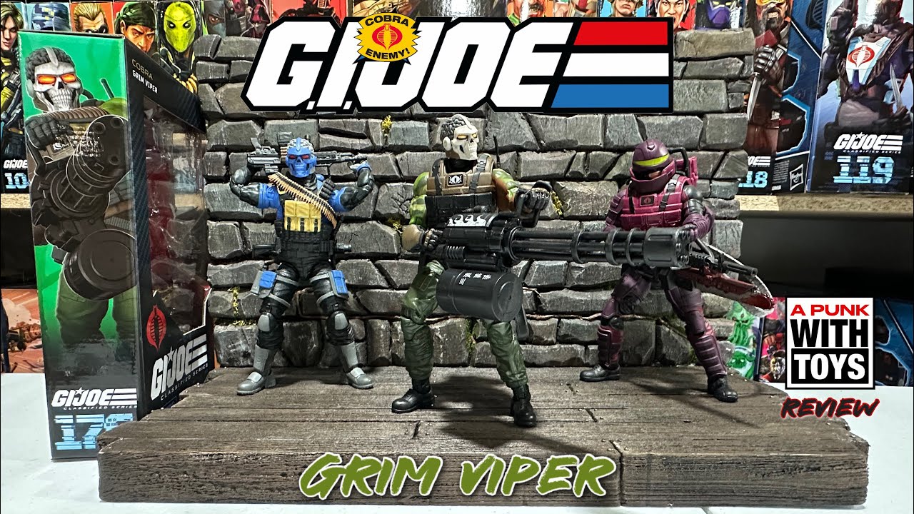 Обзор Grim Viper от GI Joe Classified