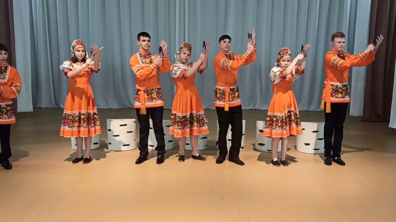 Детский ансамбль: «Ложкари» - Попурри на русские народные темы
