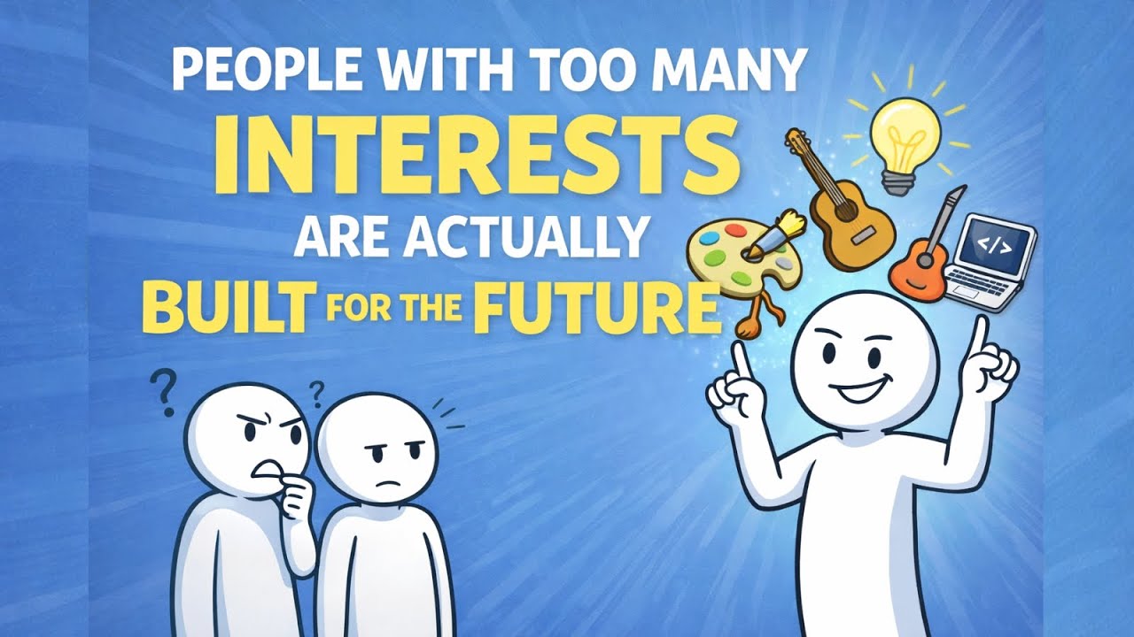 If You Have Too Many Interests, You’re Built For The M Shaped Future (Students Must Watch)
