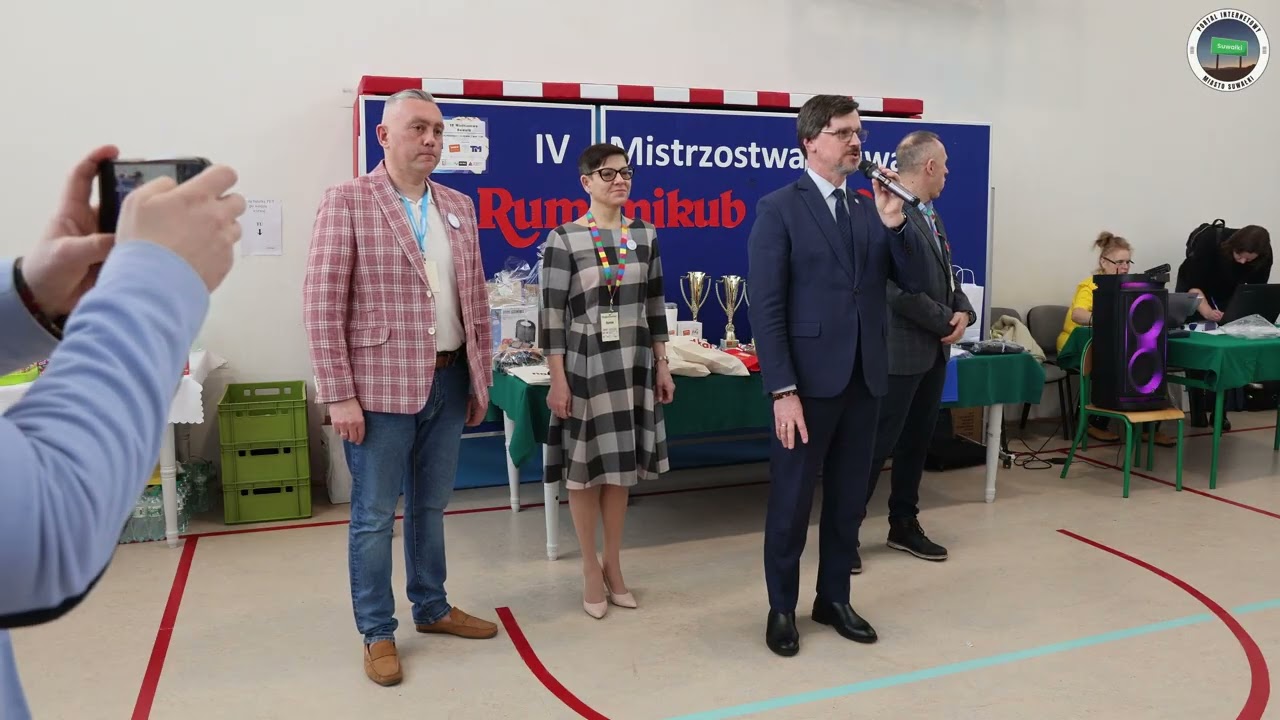 Oficjalne rozpoczęcie IV Mistrzostw Suwałk RUMMIKUB