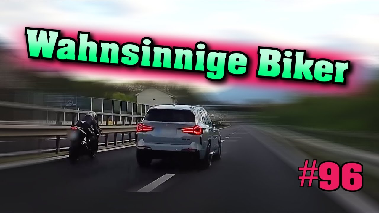 Typisch BMW und lebensmüde Biker | deutsche Fahrer | Dashcam Stories #96