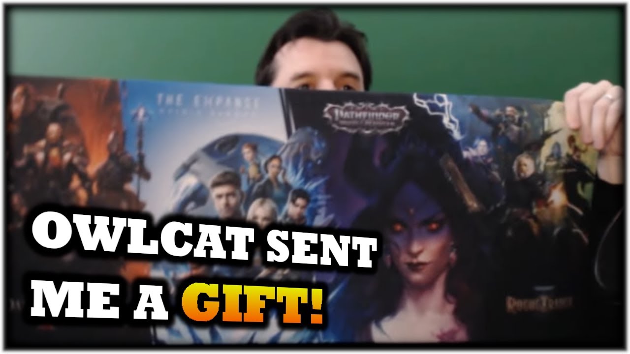 What Did the Owlcat Team Send Me? - Unboxing Video