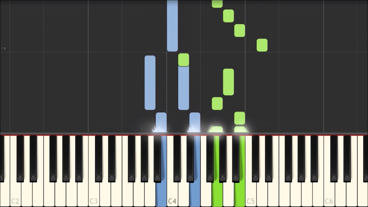 Bluestone Alley - Congfei Wei [Piano Tutorial] (Synthesia)